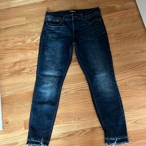 Express mid rise jeans